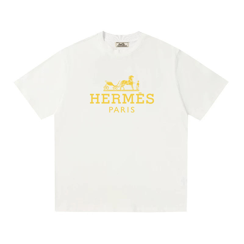 HERMES Kaos Logo Seri Huruf, Unisex '"COD '"  HE - 10