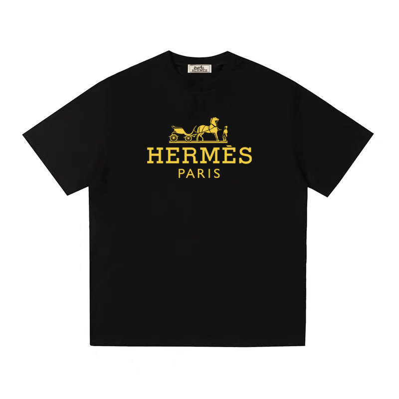 HERMES Kaos Logo Seri Huruf, Unisex '"COD '"  HE - 10