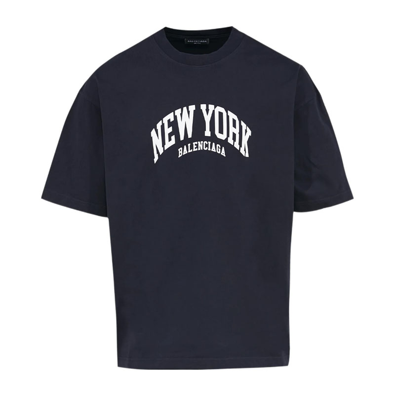 Kaos Pendek Balenciaga dengan Motif Gambar/Cetak, Cocok untuk Pria dan Wanita -BL-49