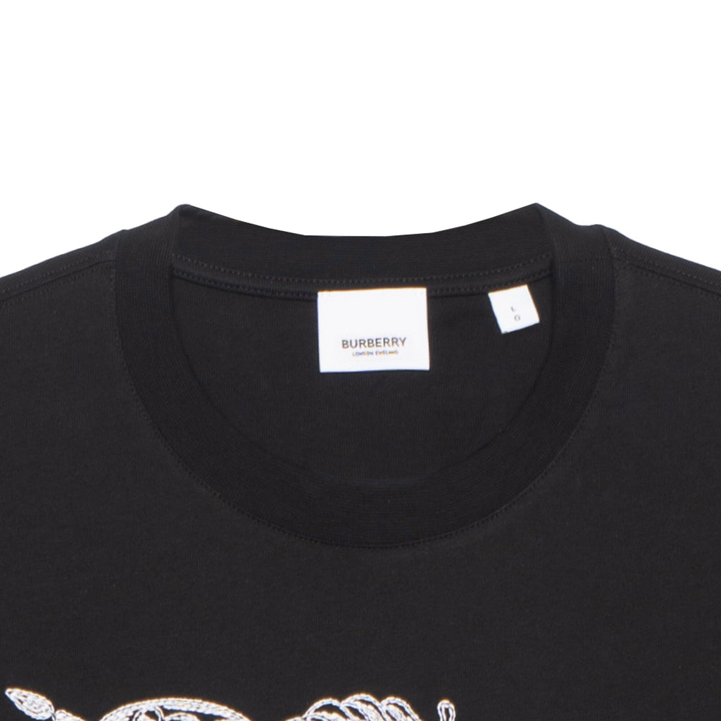 Burberry Kaos Logo Seri Huruf, Unisex, COD '"B-69