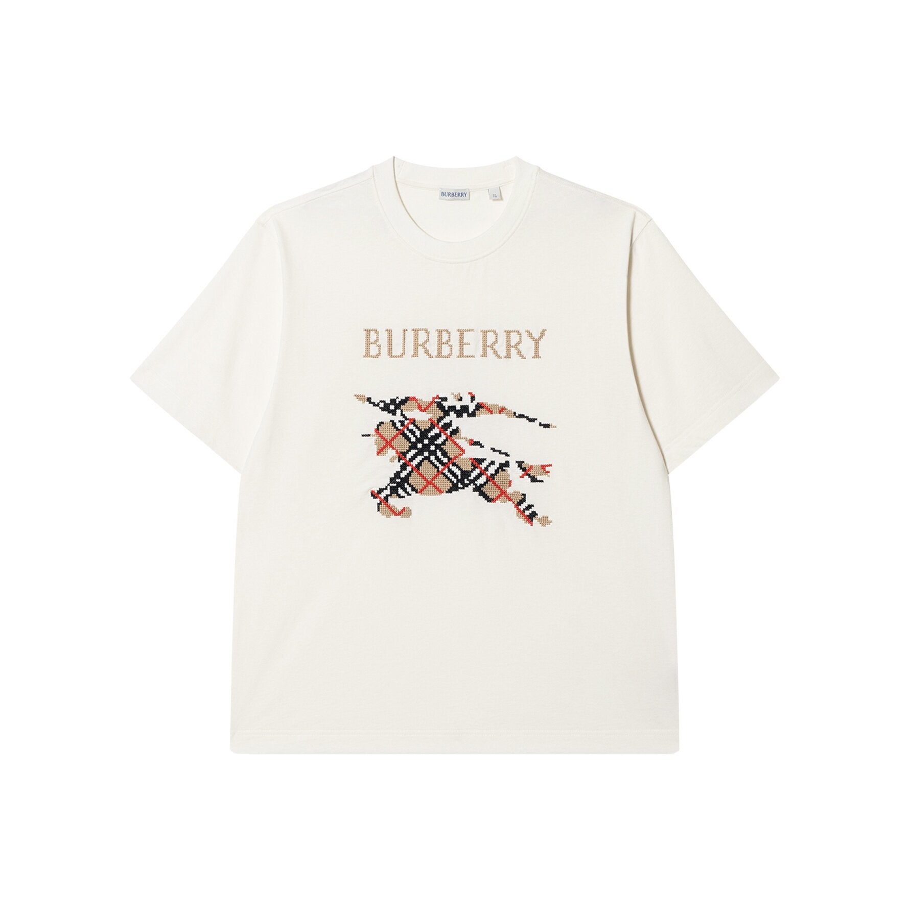 Burberry Kaos Logo Seri Huruf, Unisex, COD '"B-01